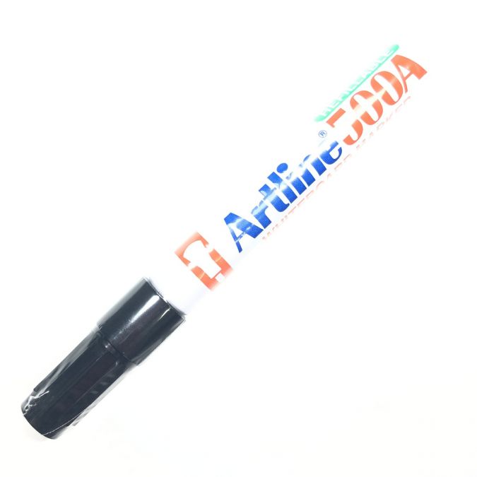 ปากกาไวท์บอร์ดหัวกลม [ARTLINE] EK-500 ดำ