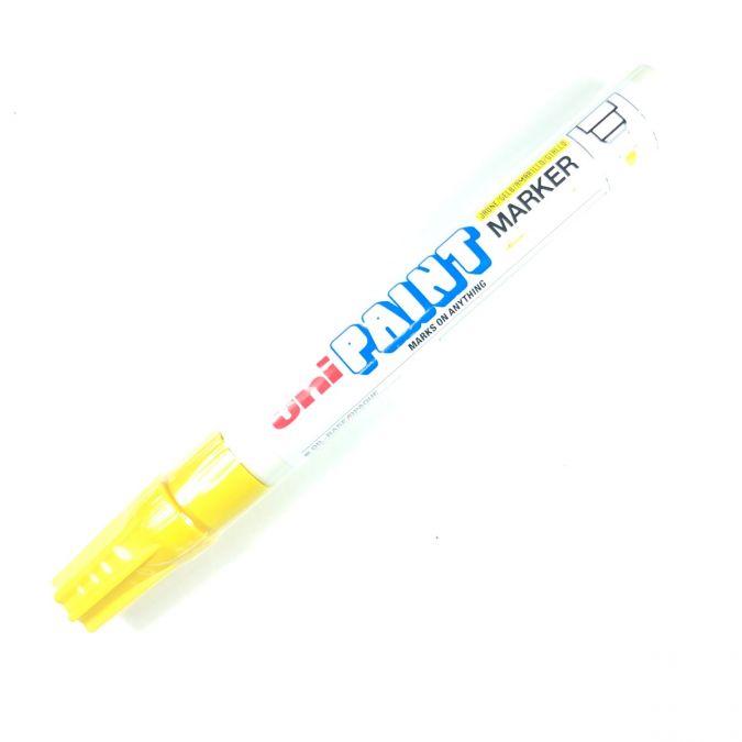 ปากกา [UNI] PAINT PX-20 เหลือง
