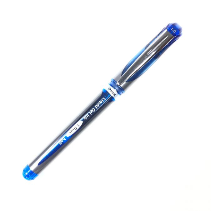 ปากกาเจล [PENTEL] BL60-C น้ำเงิน