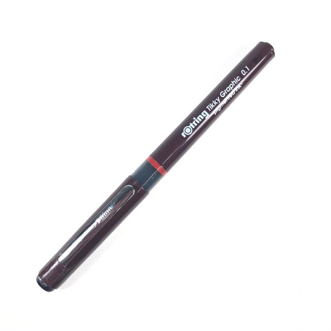 ปากกา [Rotring] Tikky Graphic 0.1 mm ดำ