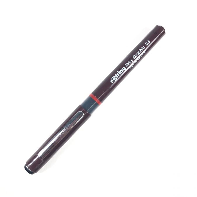 ปากกา [Rotring] Tikky Graphic 0.5 mm ดำ
