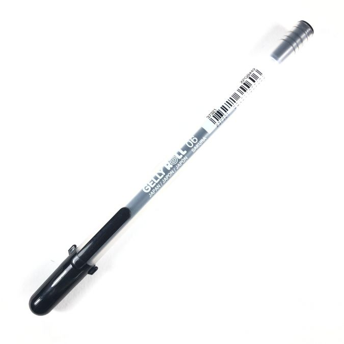 ปากกาเจล [Sakura] Gelly Roll XPGB#49 ดำ