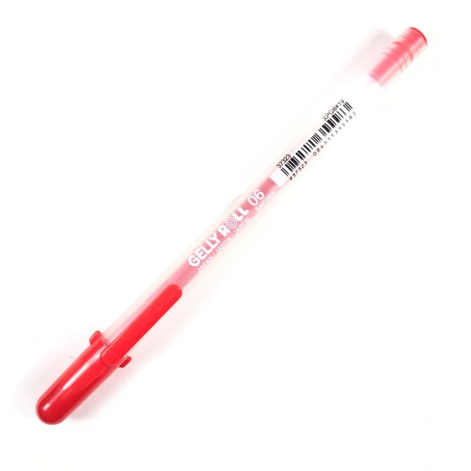 ปากกาเจล [Sakura] Gelly Roll XPGB#19 แดงแสด