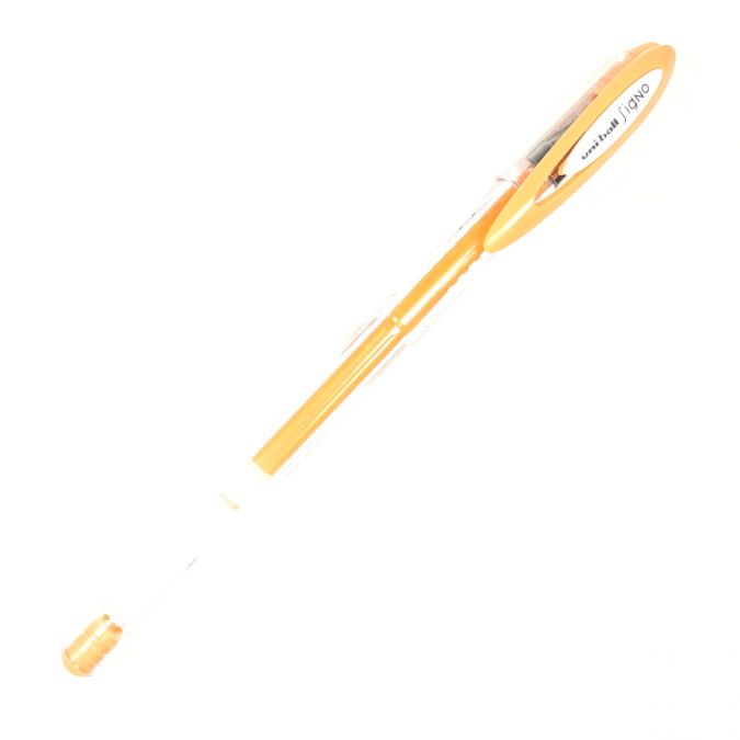 ปากกาเจล [Uni-ball] Signo UM-120AC ส้ม