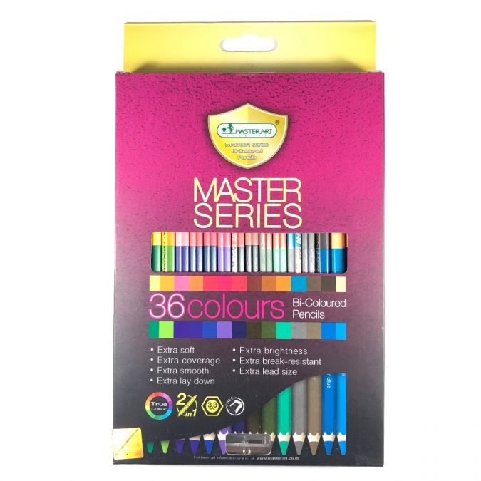 สีไม้ 2 หัว [MASTERART] Master Series 36 สี