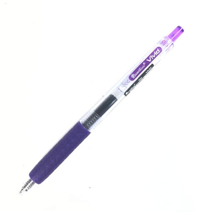 ปากกาเจล [Quantum] Vivid 0.5 mm ม่วง