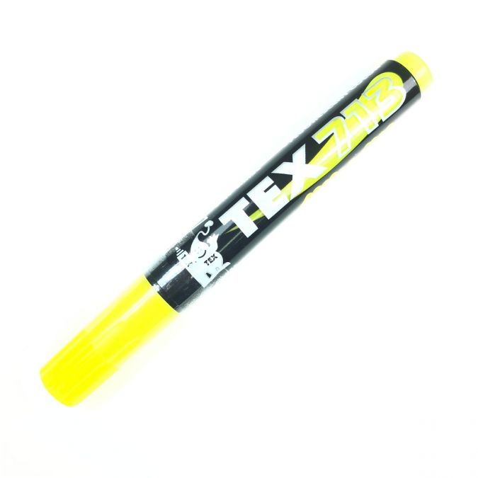ปากกาไวท์บอร์ด [TEX] 713F เหลือง