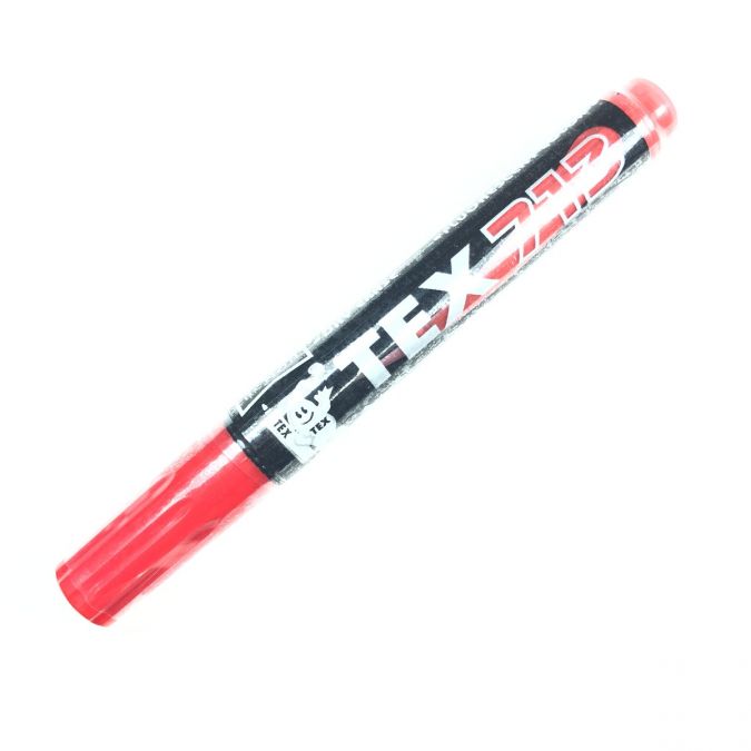 ปากกาไวท์บอร์ด [TEX] 713F แดง